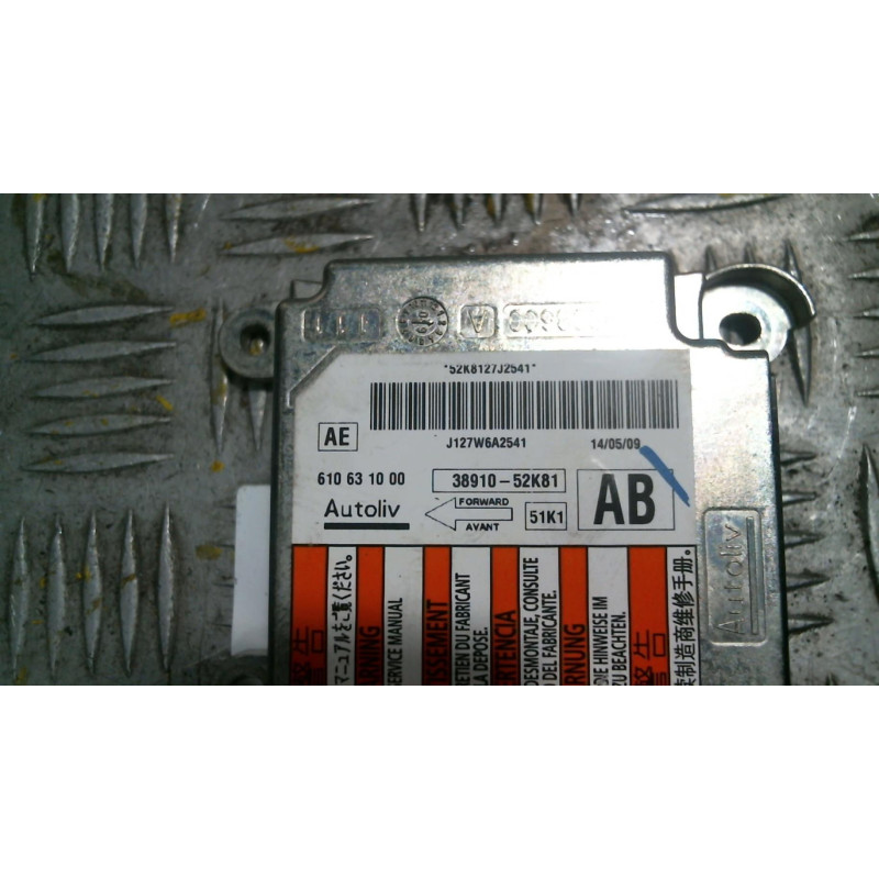 Boitier air bag OPEL AGILA B Photo n°3