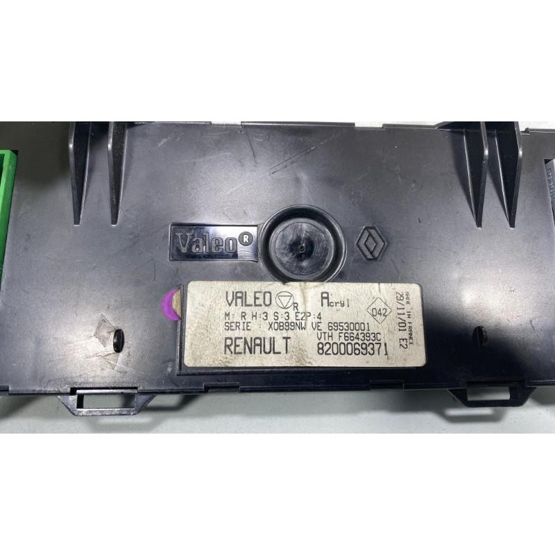 Commande chauffage RENAULT CLIO 2 Photo n°3