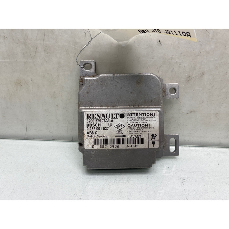 Boitier air bag RENAULT CLIO 2 Photo n°1