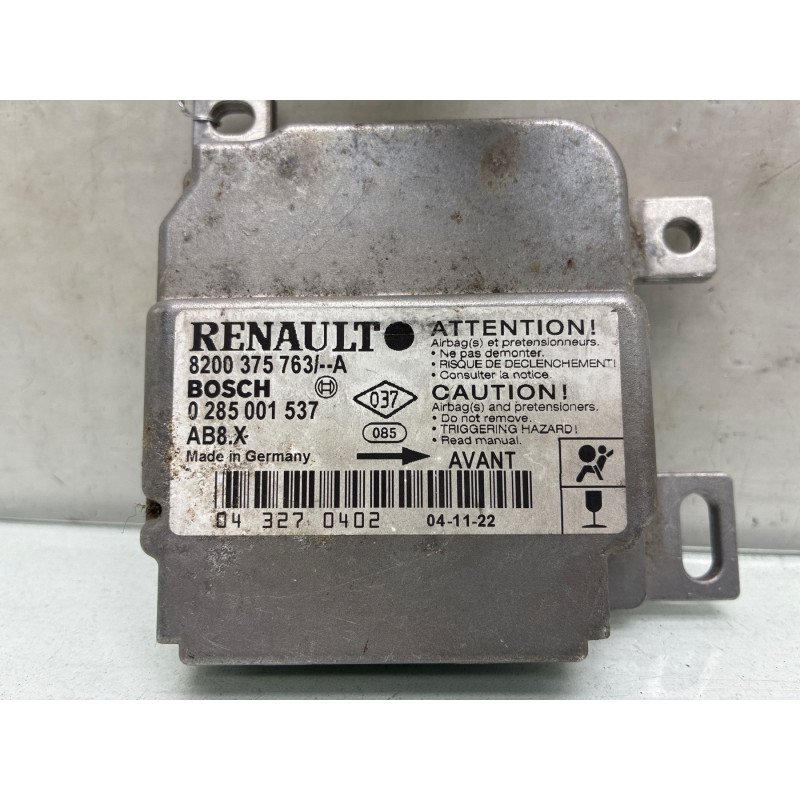 Boitier air bag RENAULT CLIO 2 Photo n°3