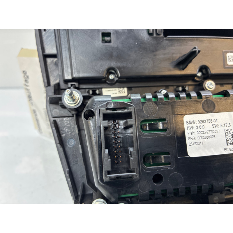 Commande chauffage BMW SERIE 5 F11 Photo n°3