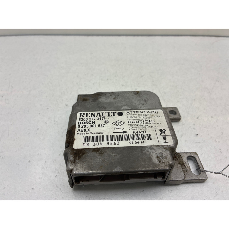 Boitier air bag RENAULT CLIO 2 Photo n°1