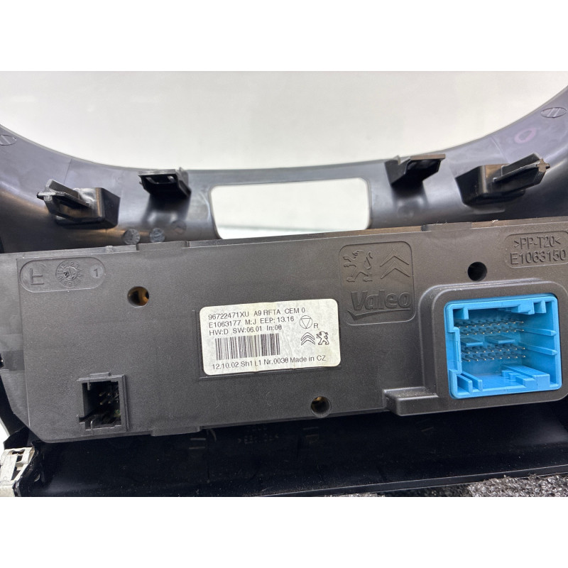 Commande chauffage PEUGEOT 208 1 Photo n°4