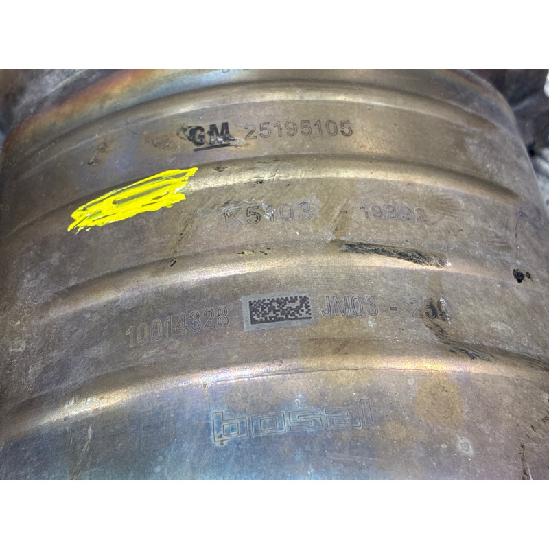 Catalyseur (echappement) OPEL CORSA E Photo n°3