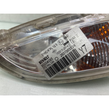 Optique avant secondaire droit (feux)(clignotant) RENAULT TWINGO 2