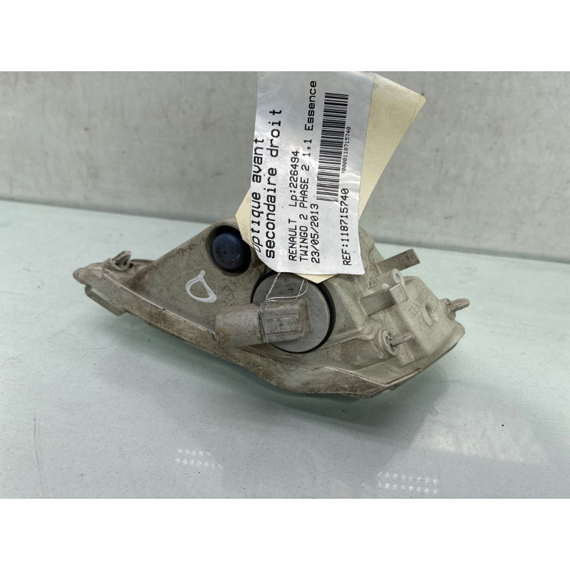 Optique avant secondaire droit (feux)(clignotant) RENAULT TWINGO 2 Photo n°3