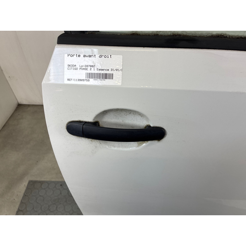 Porte avant droit SKODA CITIGO Photo n°3