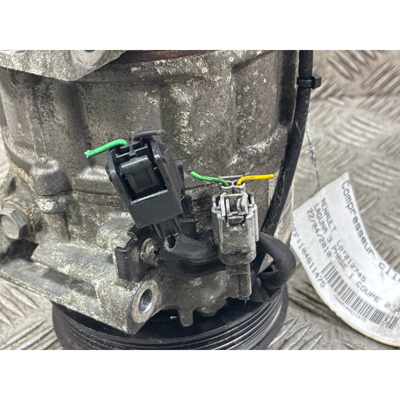 Compresseur clim RENAULT LAGUNA 3 Photo n°3