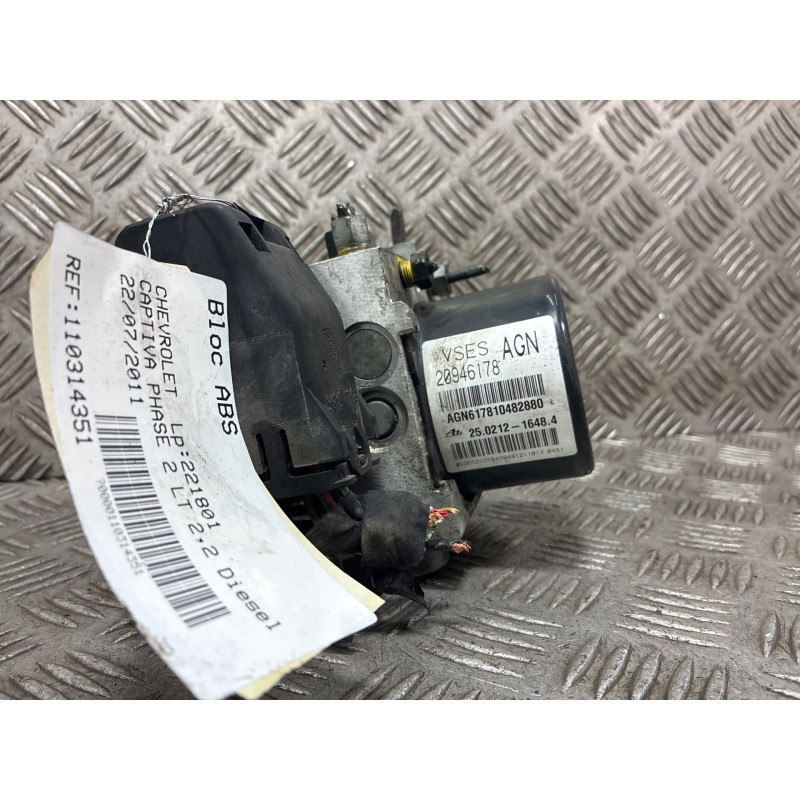 Bloc ABS (freins anti-blocage) CHEVROLET CAPTIVA Photo n°3