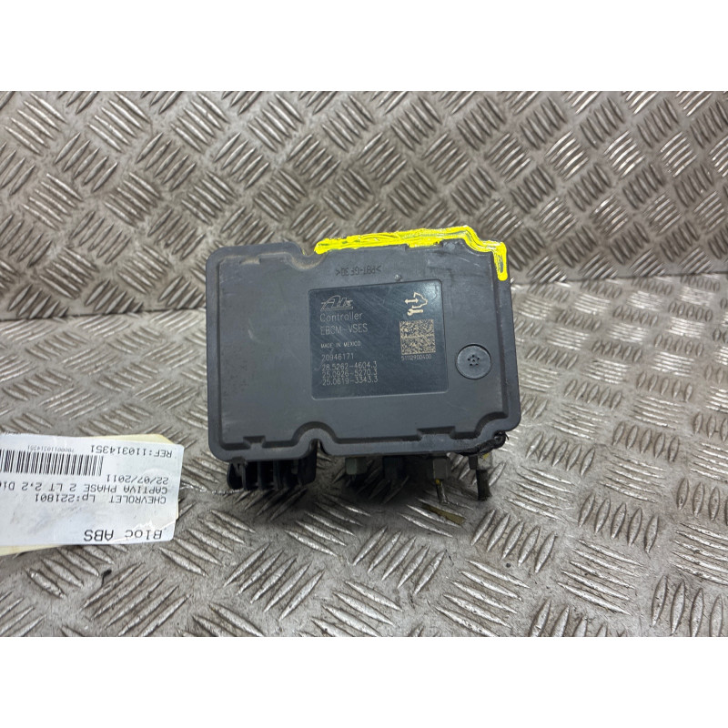 Bloc ABS (freins anti-blocage) CHEVROLET CAPTIVA Photo n°5