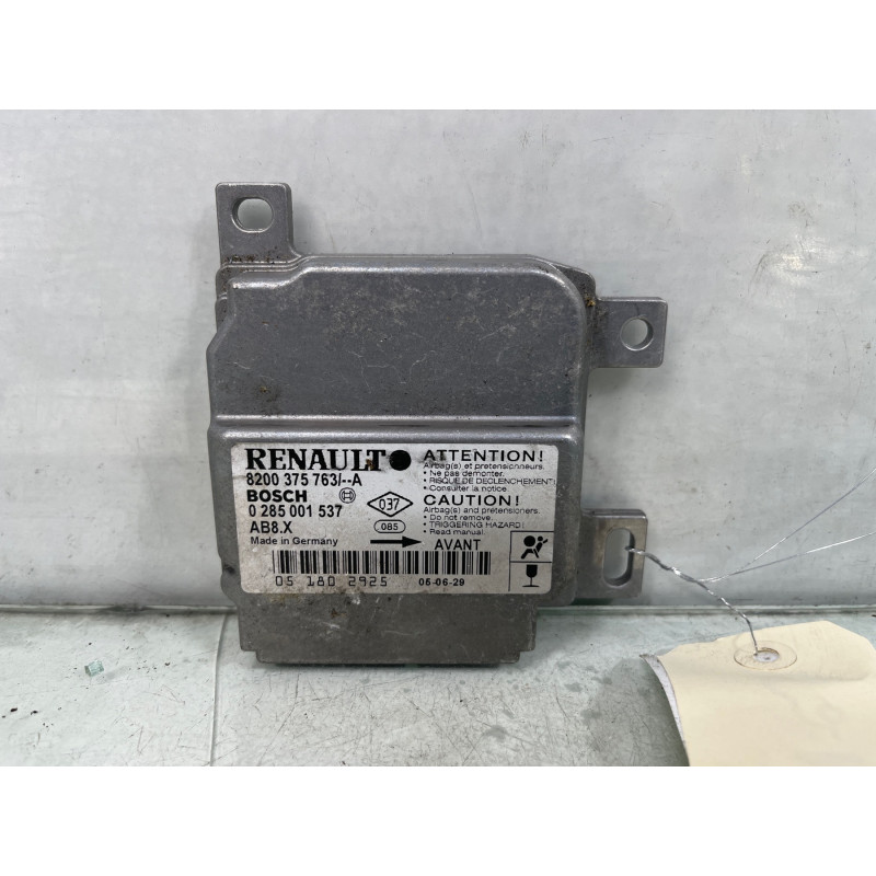 Boitier air bag RENAULT CLIO 2 Photo n°3