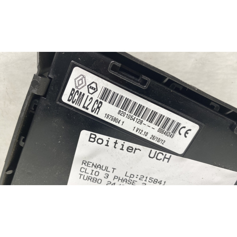 Boitier UCH RENAULT CLIO 3 Photo n°3