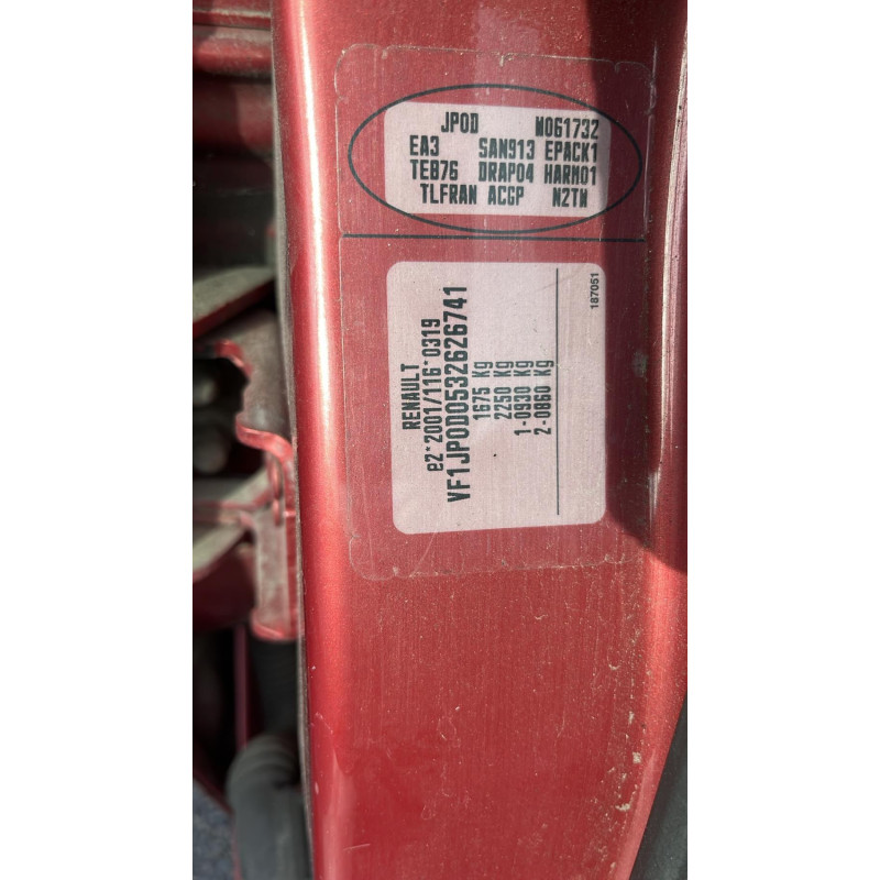 Boitier UCH RENAULT MODUS Photo n°5