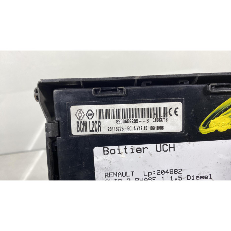 Boitier UCH RENAULT CLIO 3 Photo n°2