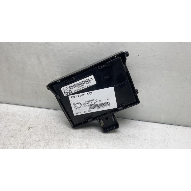 Boitier UCH RENAULT CLIO 3 Photo n°2