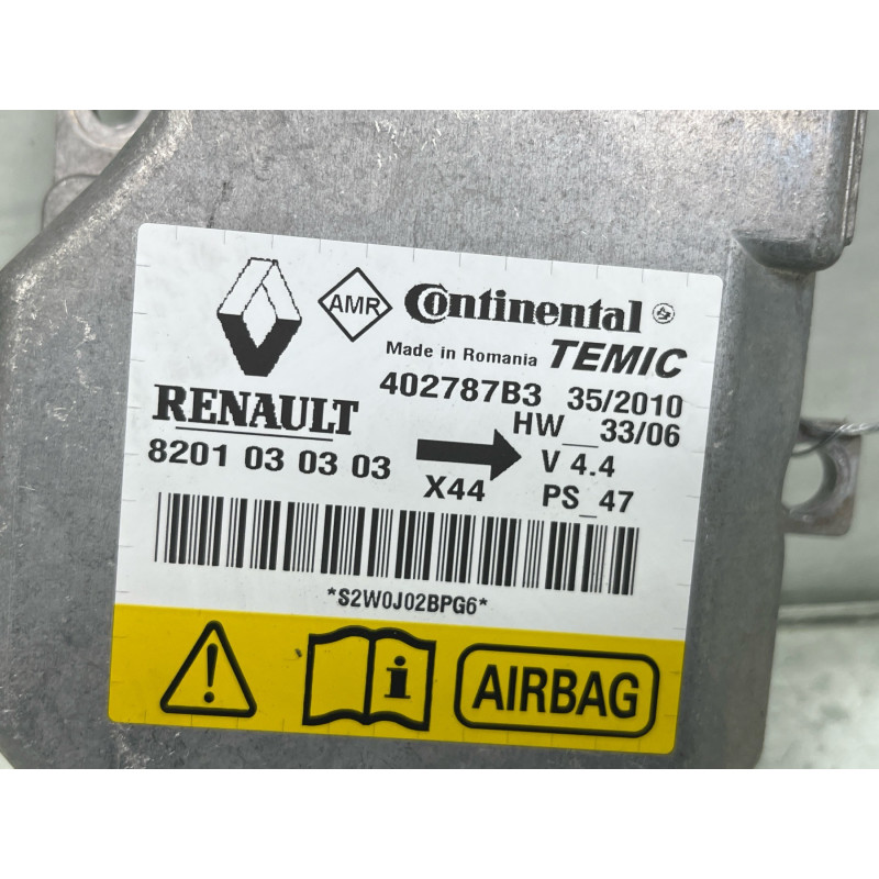 Boitier air bag RENAULT TWINGO 2 Photo n°3