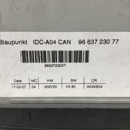 Chargeur CD CITROEN C4 PICASSO 1
