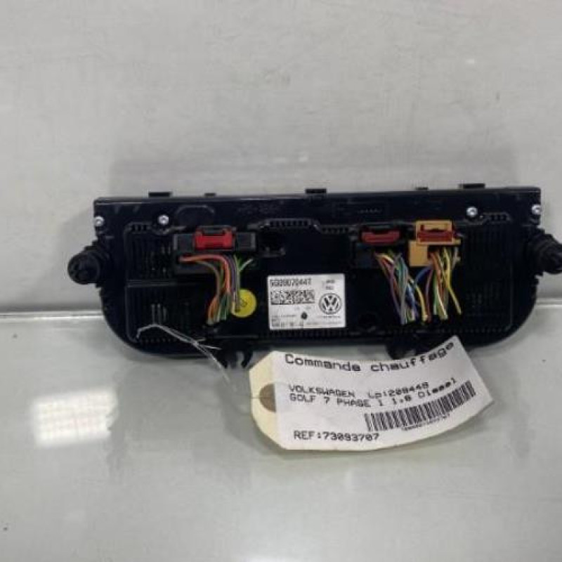Commande chauffage VOLKSWAGEN GOLF 7 Photo n°2