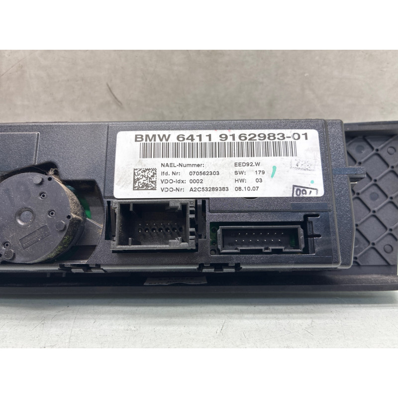 Commande chauffage BMW SERIE 3 E90 Photo n°3