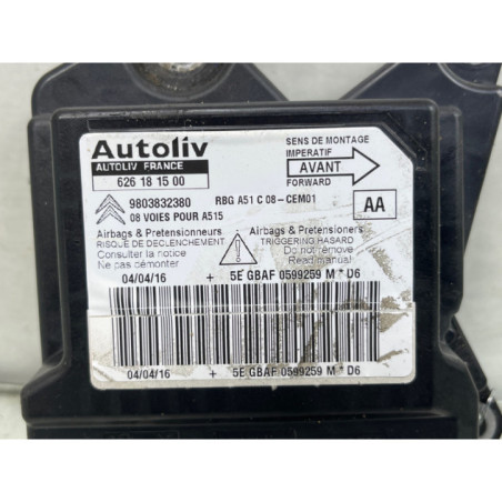 Boitier air bag CITROEN C3 2 Photo n°1