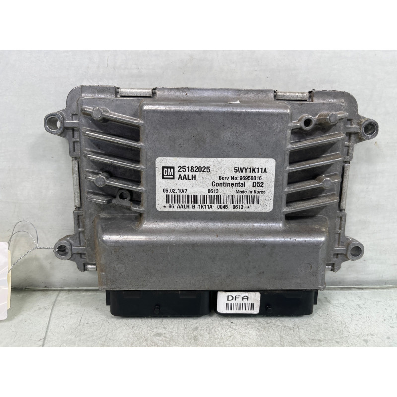 Calculateur moteur CHEVROLET SPARK Photo n°1