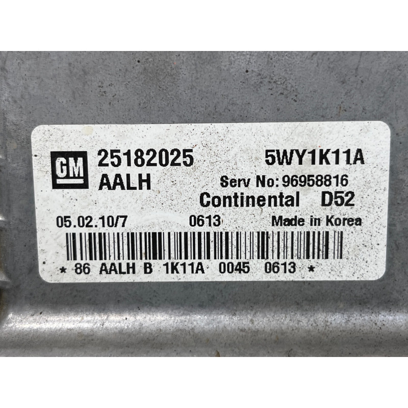 Calculateur moteur CHEVROLET SPARK Photo n°4