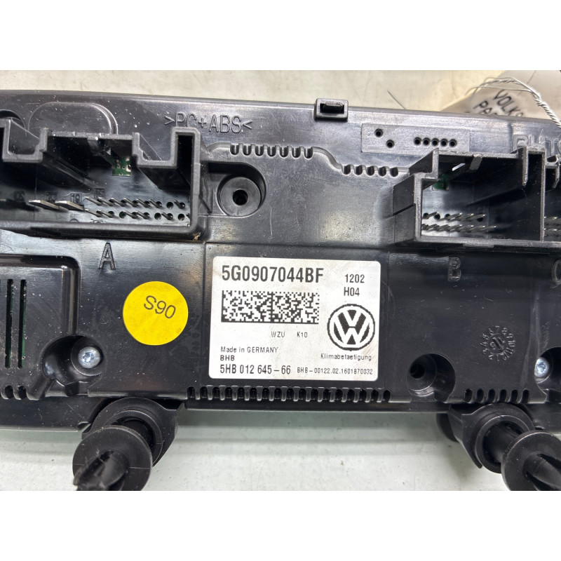 Commande chauffage VOLKSWAGEN PASSAT 7 Photo n°2