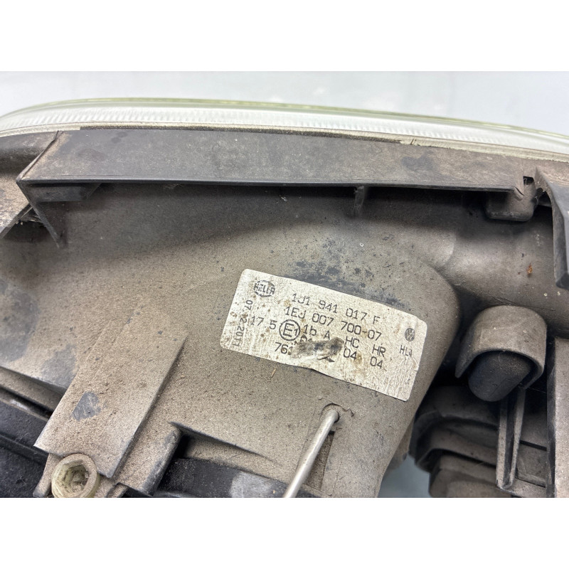 Optique avant principal gauche (feux)(phare) VOLKSWAGEN GOLF 4 Photo n°3
