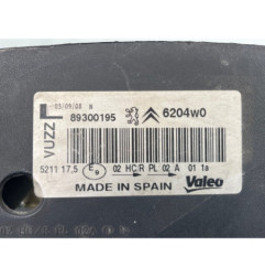 Optique avant principal gauche (feux)(phare) CITROEN XSARA PICASSO