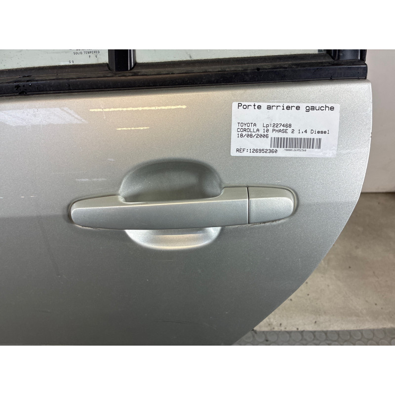Porte arriere gauche TOYOTA COROLLA 10 Photo n°3