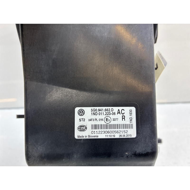Anti brouillard droit (feux) VOLKSWAGEN GOLF 7 Photo n°5