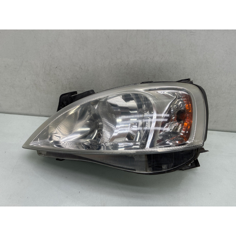 Optique avant principal gauche (feux)(phare) OPEL CORSA C Photo n°2