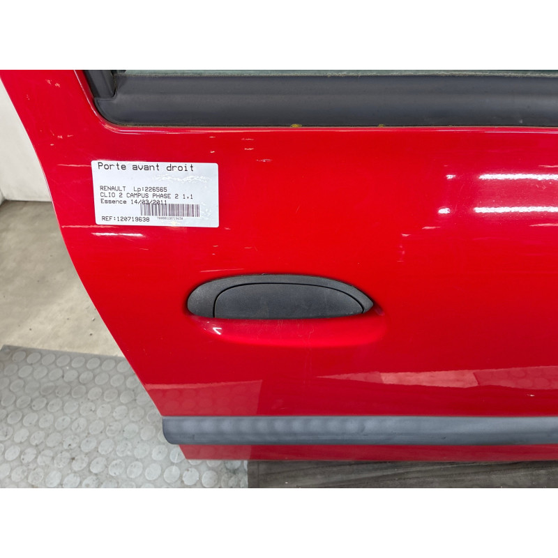 Porte avant droit RENAULT CLIO 2 CAMPUS Photo n°2