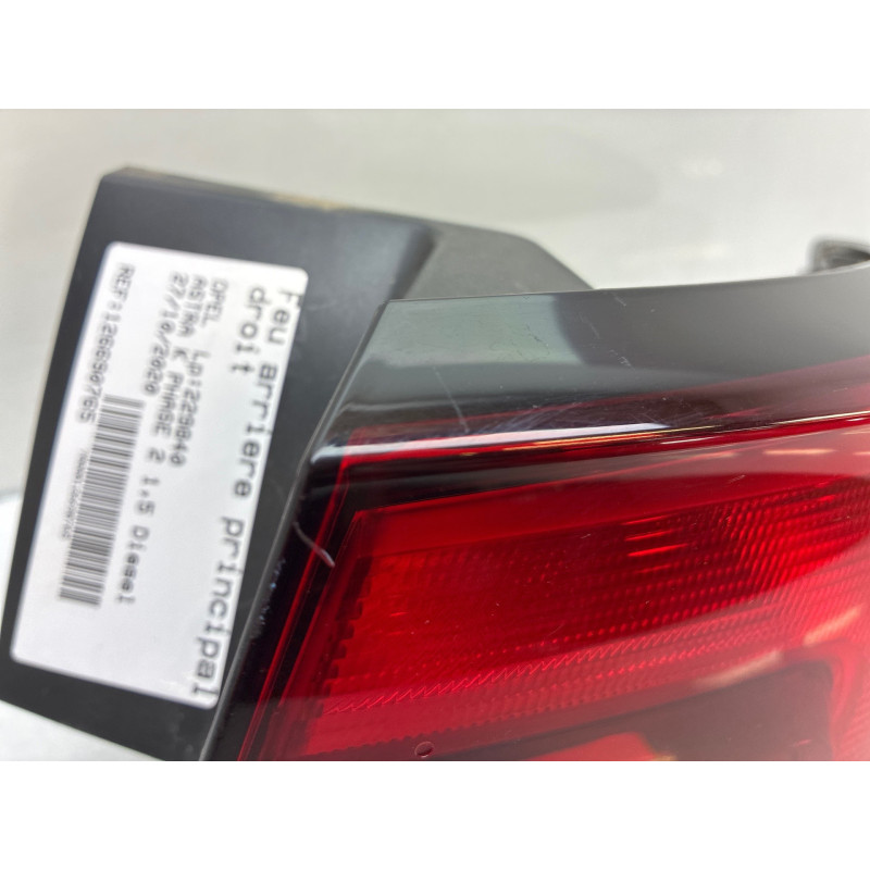 Feu arriere principal droit (feux) OPEL ASTRA K Photo n°8