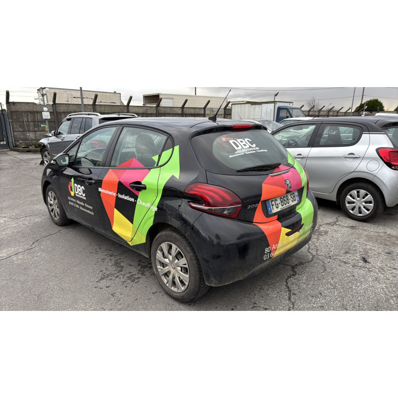 Pare choc arriere PEUGEOT 208 1 Photo n°10