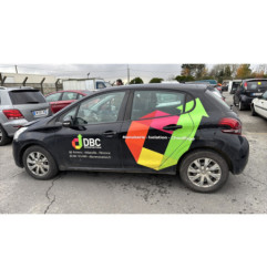 Pare choc arriere PEUGEOT 208 1