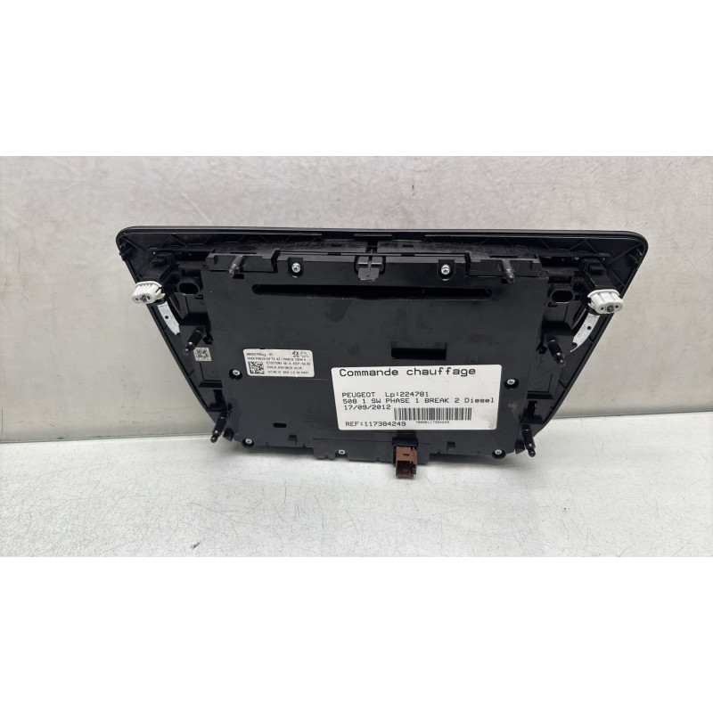 Commande chauffage PEUGEOT 508 1 SW Photo n°2