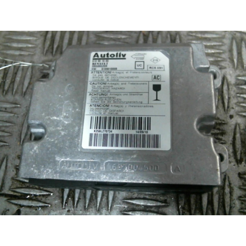 Boitier air bag RENAULT LAGUNA 3 Photo n°3