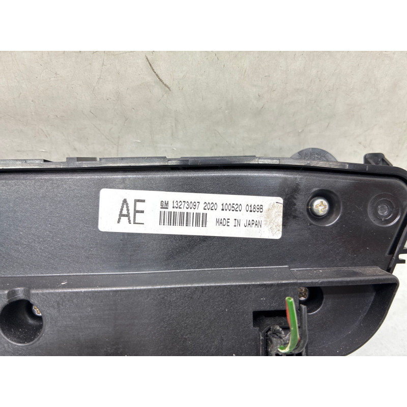 Commande chauffage OPEL INSIGNIA 1 Photo n°2
