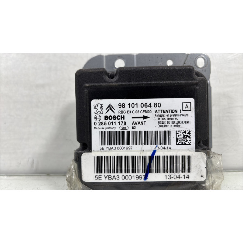 Boitier air bag CITROEN C4 CACTUS Photo n°3