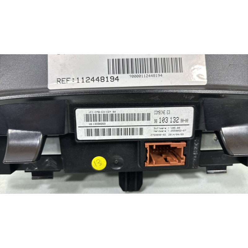 Compteur CITROEN C4 CACTUS Photo n°6