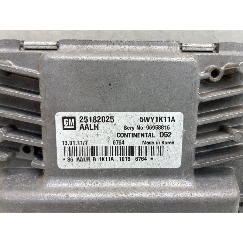 Calculateur moteur CHEVROLET SPARK Photo n°3