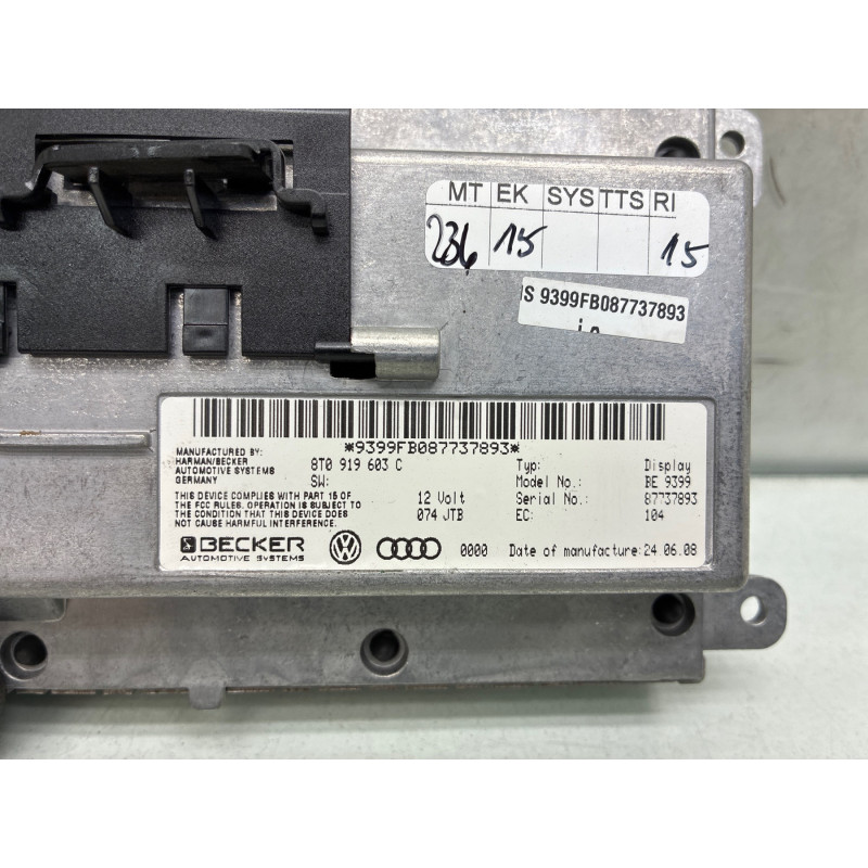 Ecran GPS AUDI A4 3 Photo n°3