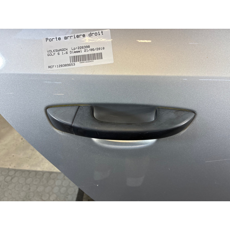Porte arriere droit VOLKSWAGEN GOLF 6 Photo n°3