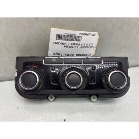 Commande chauffage VOLKSWAGEN GOLF 6 Photo n°1