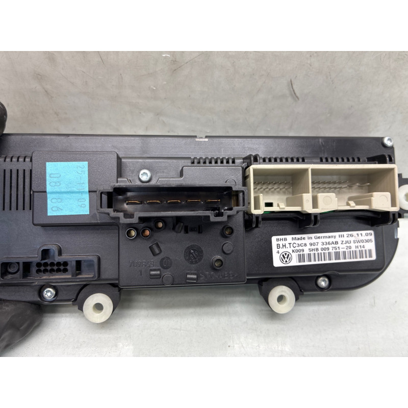 Commande chauffage VOLKSWAGEN GOLF 6 Photo n°4