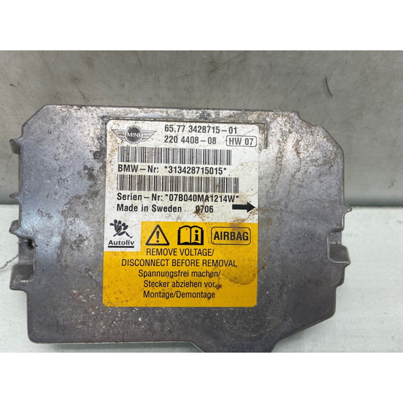 Boitier air bag MINI MINI 2 R56 Photo n°2