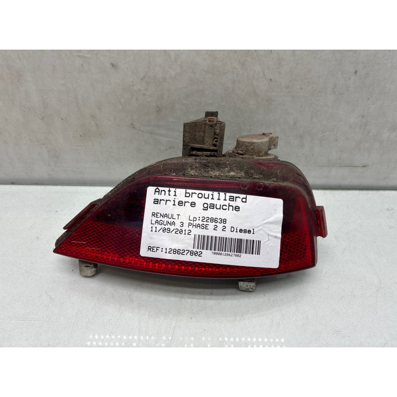 Anti brouillard arriere gauche RENAULT LAGUNA 3 Photo n°3