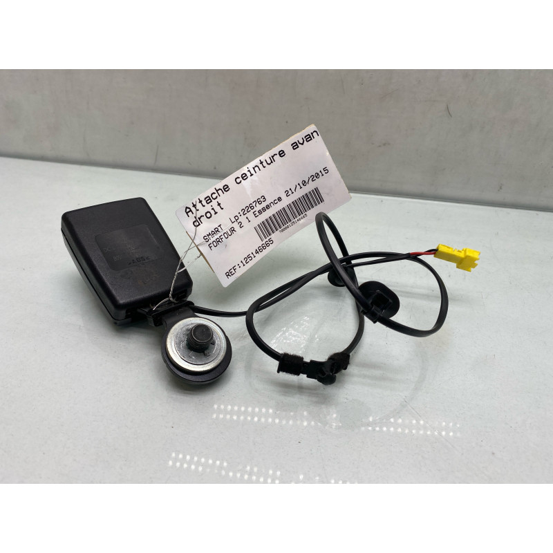 Attache ceinture avant droit SMART FORFOUR 2 Photo n°3