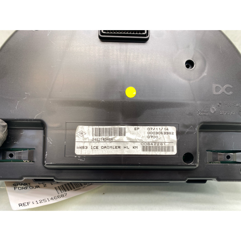 Compteur SMART FORFOUR 2 Photo n°4